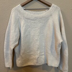 Victoria's Secret Cream Crew Neck Sweater